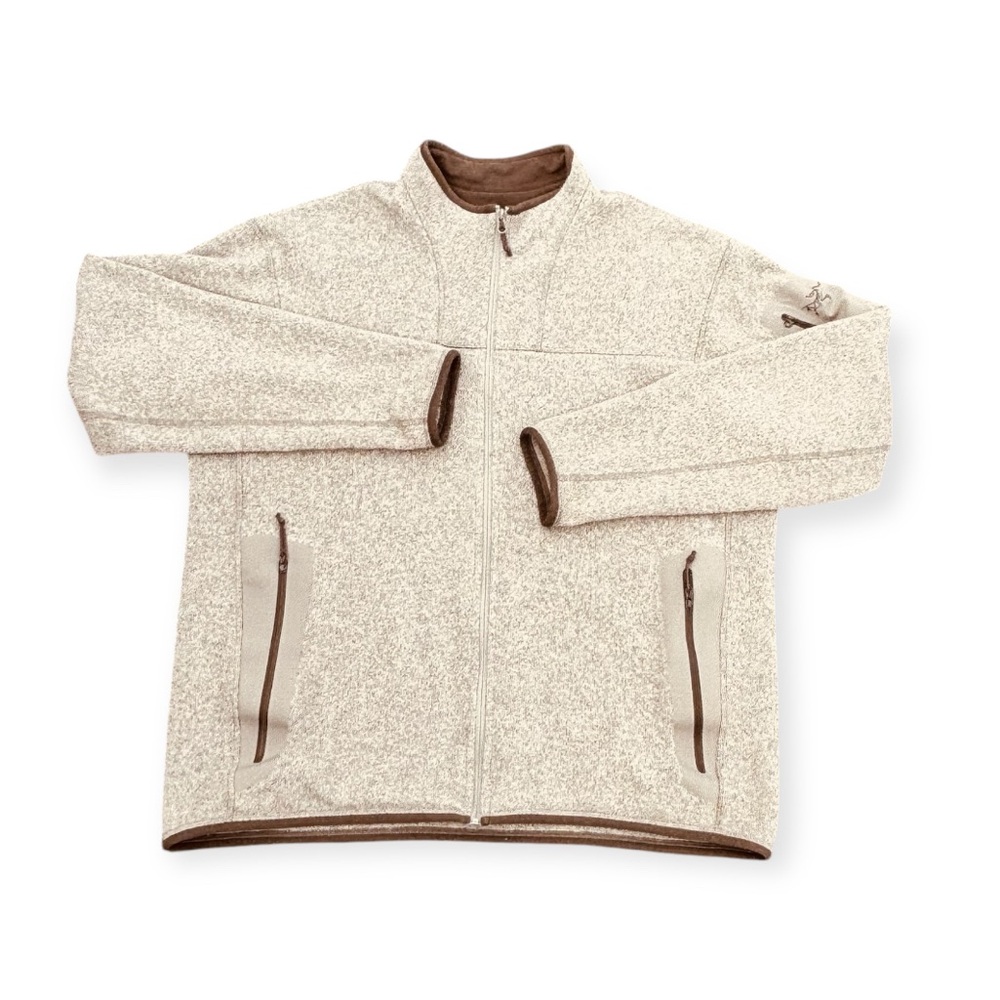 Arc’teryx Covert Cardigan Full Zip Fleece Sweater  Men’s Sz. XL Green